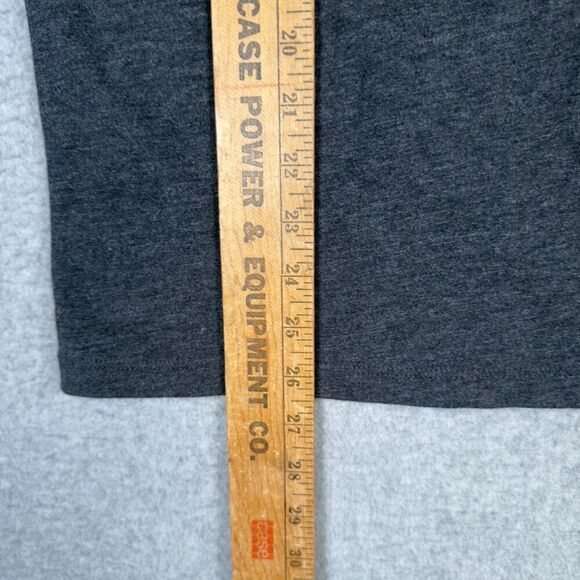 Vineyard Vines Men's Medium Grey 1/4 Zip Fleece Lined Pullover Sweater Jacket - Picture 3 of 8